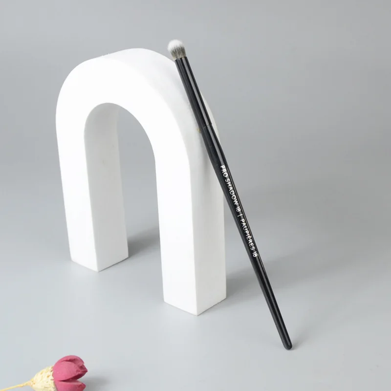 PRO Black Eye Shadow Crease Makeup Brushes SEP #18 - High quality Soft Synthetic Blending Cosmetics Beauty Brush Tools