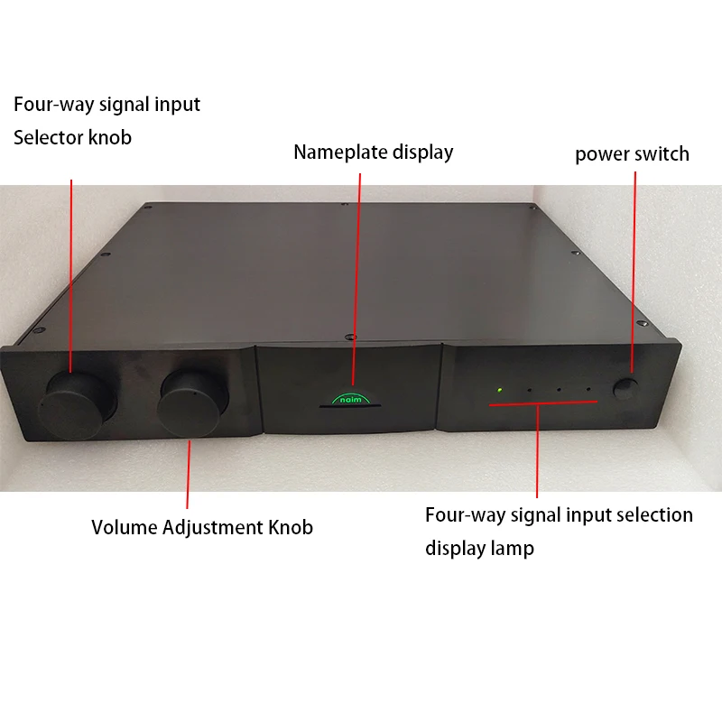 Reference naim NAC52 preamplifier HiFi home high-end audio sound amplifier single-ended class A balanced preamplifier