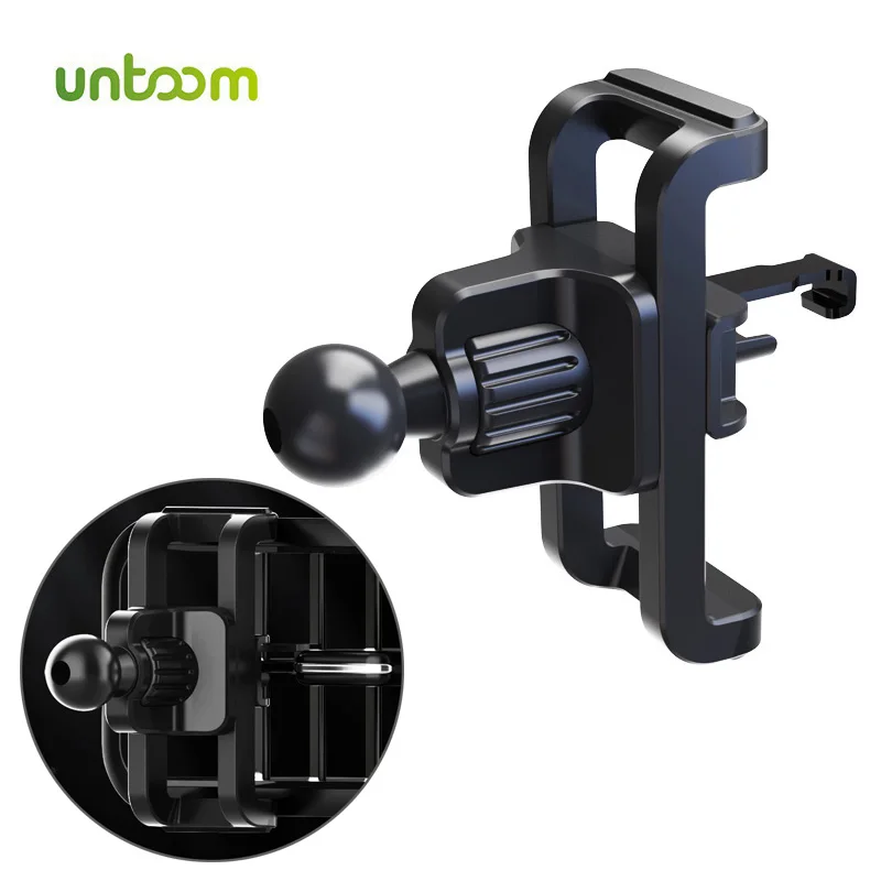 

Untoom Car Air Vent Clip 17mm Ball Head Base for Universal Car Phone Holder Car Air Outlet Clip Mount for Car Single Blade Vent