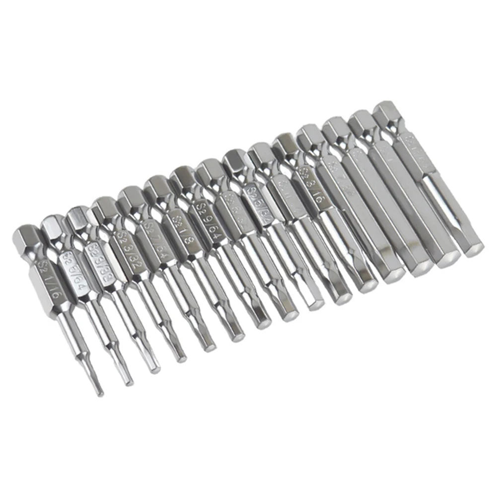 30 шт. отвертка 1/4 шестигранный хвостовик пакетная головка 50 мм отвертки магнитная отвертка шестигранный ключ электроинструмент