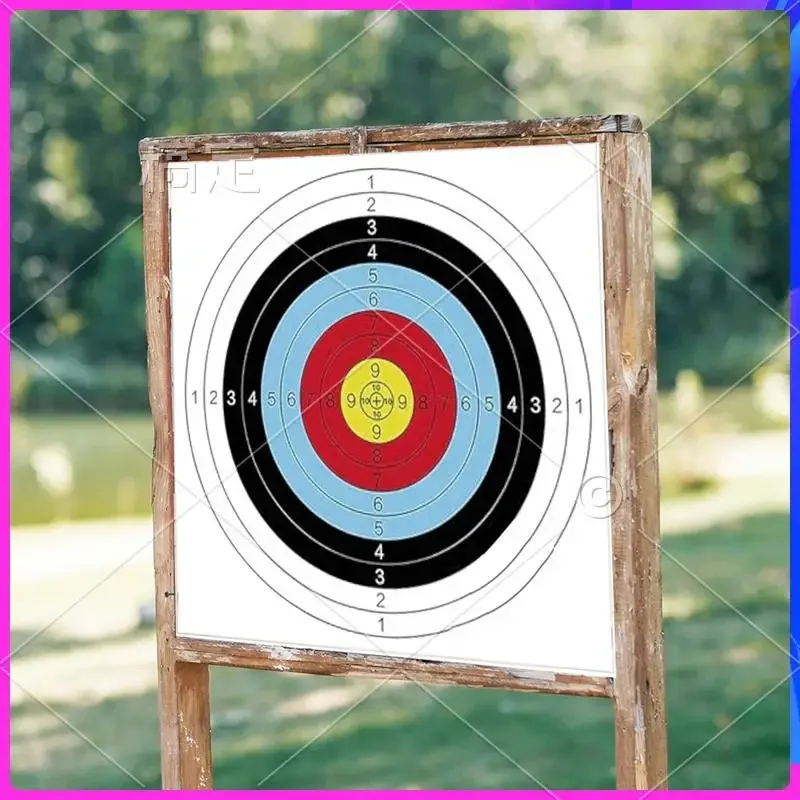 Archery Target Face - 10 шт., профессиональные мишени для стрельбы