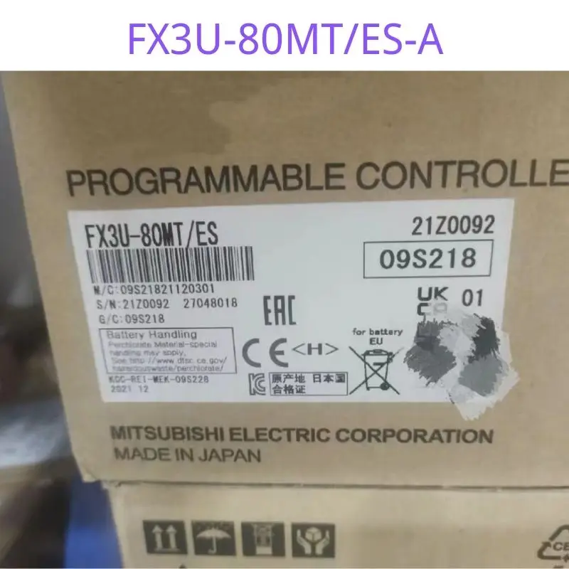 FX3U-80MT/ES-A New Original PLC Module FX3U 80MT ES A