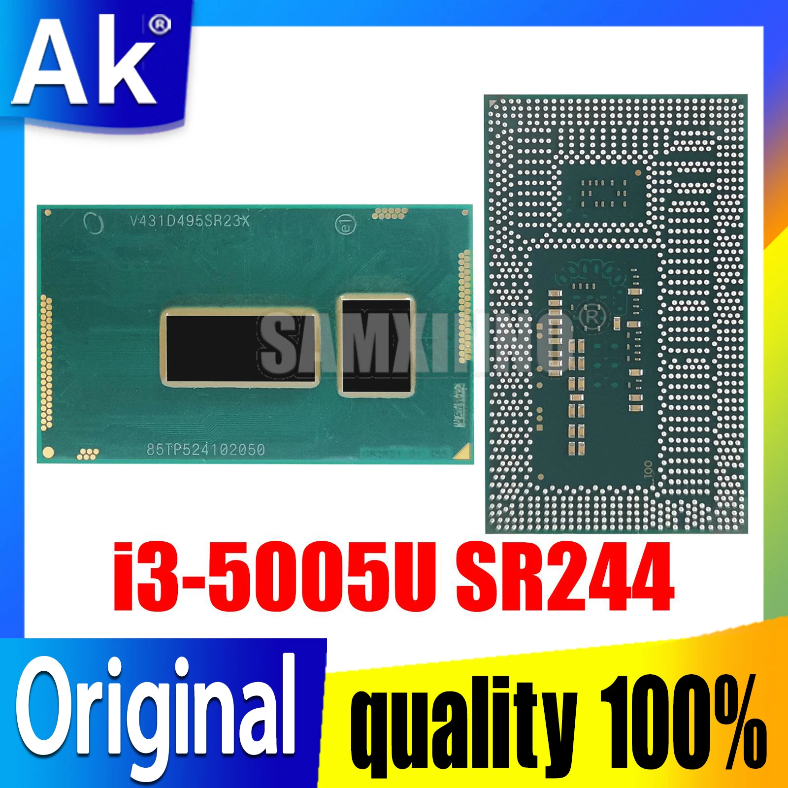 

100% New i3-5005U SR244 i3 5005U BGA Chipset