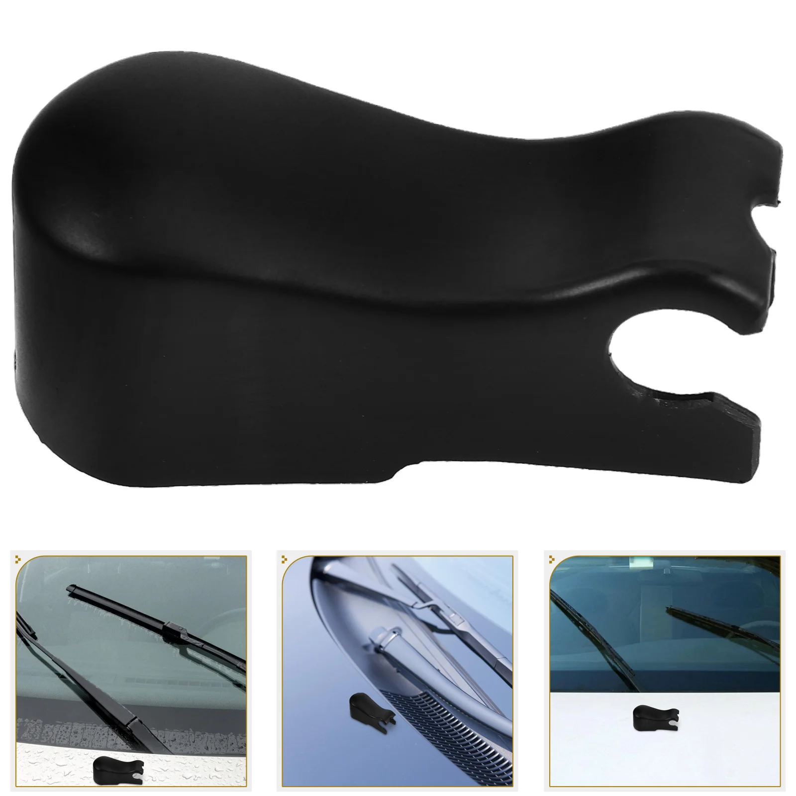

Wiper Cover Rear Window Caps Black Spring Arm Fit Car Truck SUV Booster Springs Windshield Nut Cap Replacement