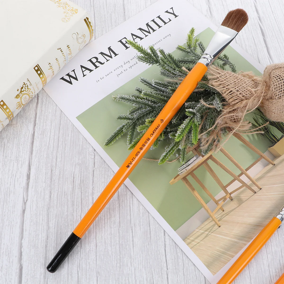 

6pcs Painting Set Watercolor Brush Drawing Tools For Face Art School Projects Gouache Acrylic Painting Brushes