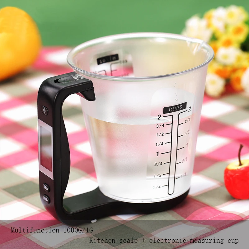 Imagem -02 - Household Kitchen Electronic Measuring Cup Baking Faça Você Mesmo Tool