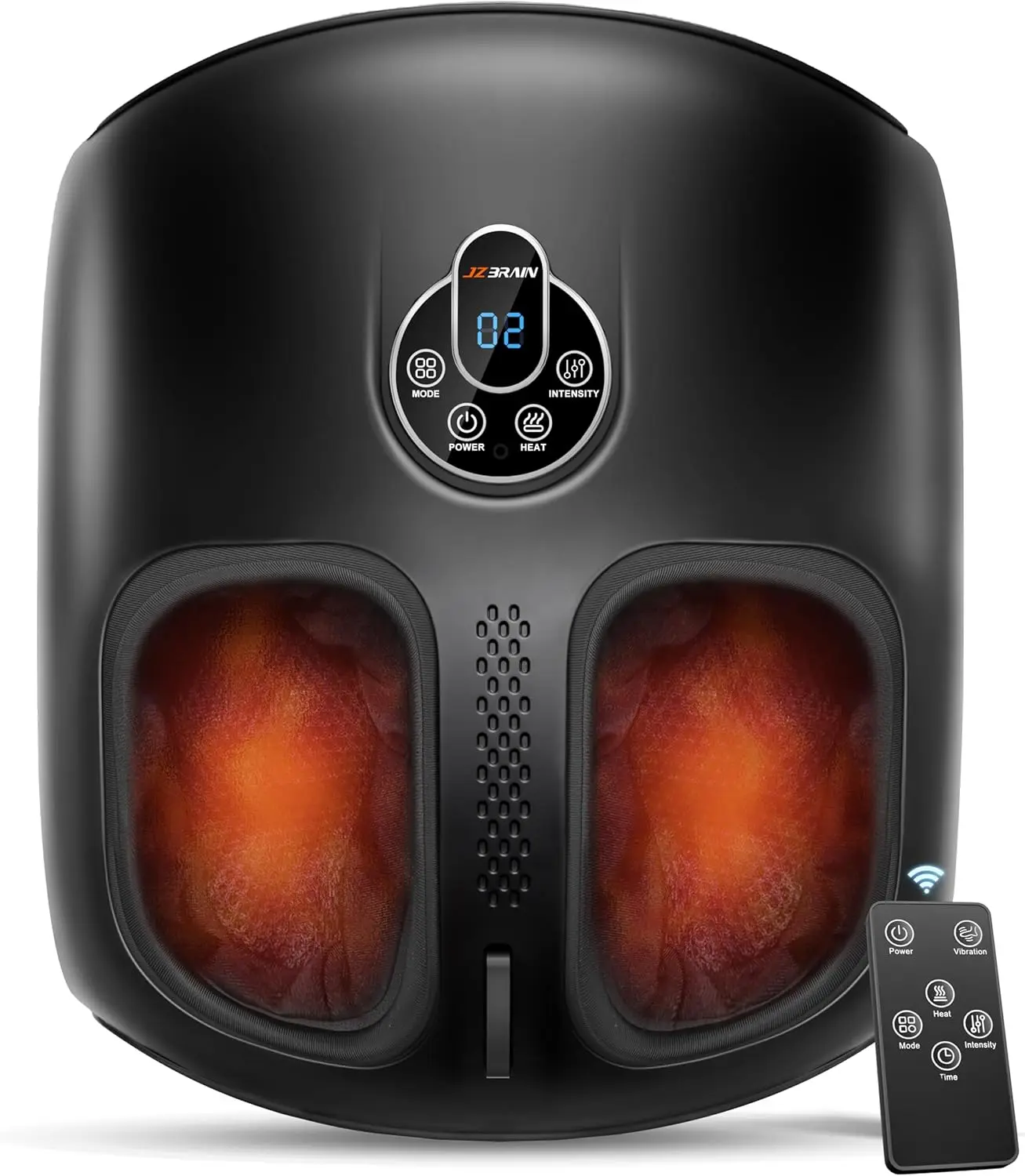 

Heated Shiatsu Foot Massager with Deep Kneading, Vibration & Compression for Plantar Fasciitis Relief