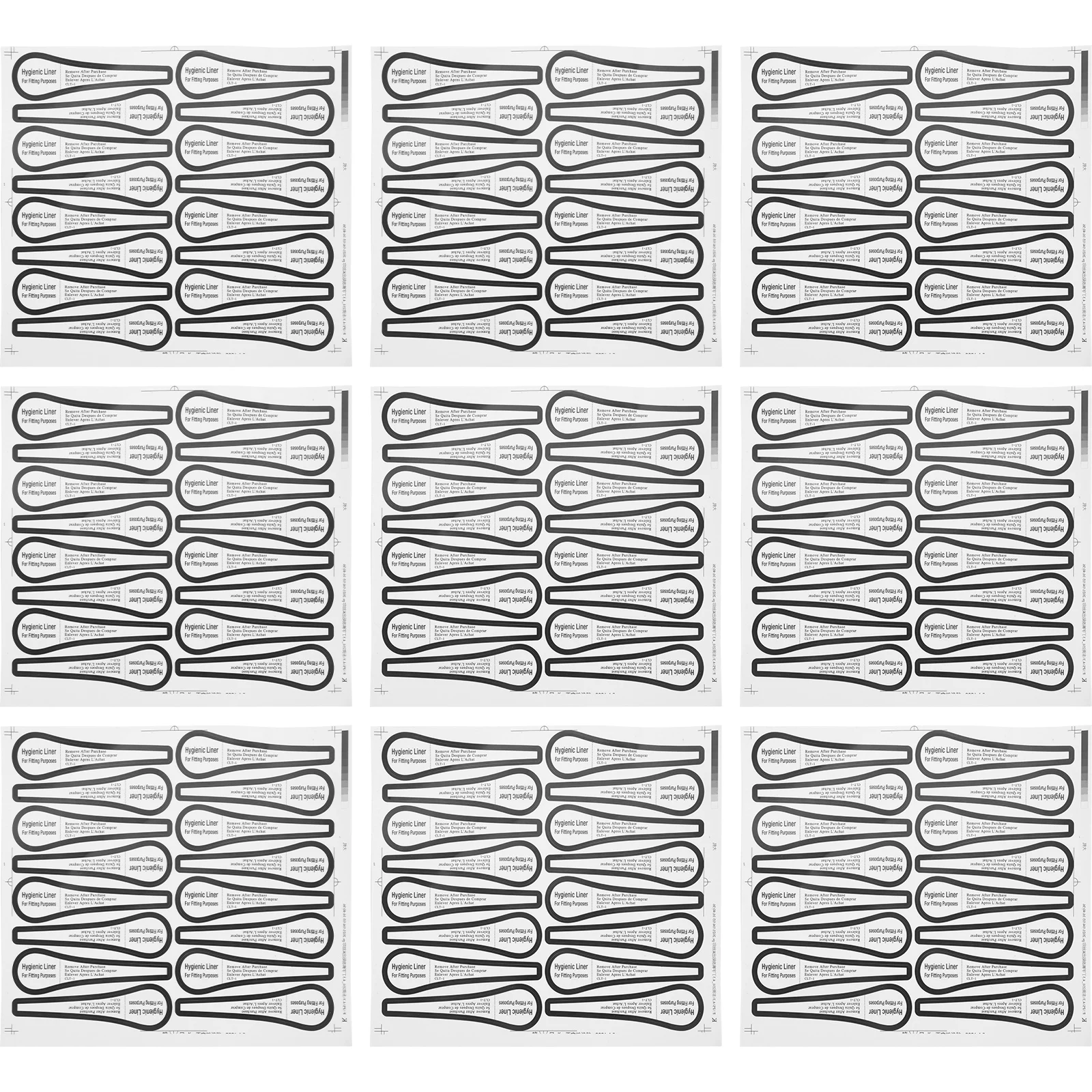 

100pcs Adhesive Protective Swimsuit Sticker Sticky For Swimwear Pvc Reusable Waterproof Lingerie Pvc Lingerie Panty Liner