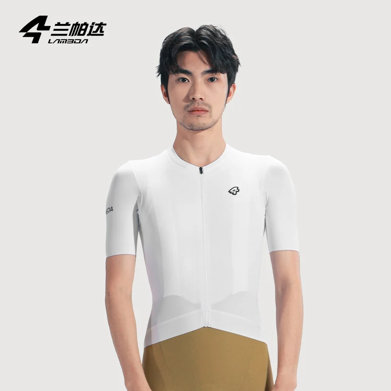 

Lameda мужской летний велосипедный трикотаж с короткими рукавами, дышащая быстросохнущая одежда из ткани Carvico для велоспорта с защитой Upf50+