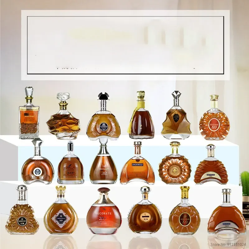 Imagem -03 - Garrafa de Vidro sem Chumbo Whisky Decanter Forma Redonda Novidade Vinho Caseiro 700ml