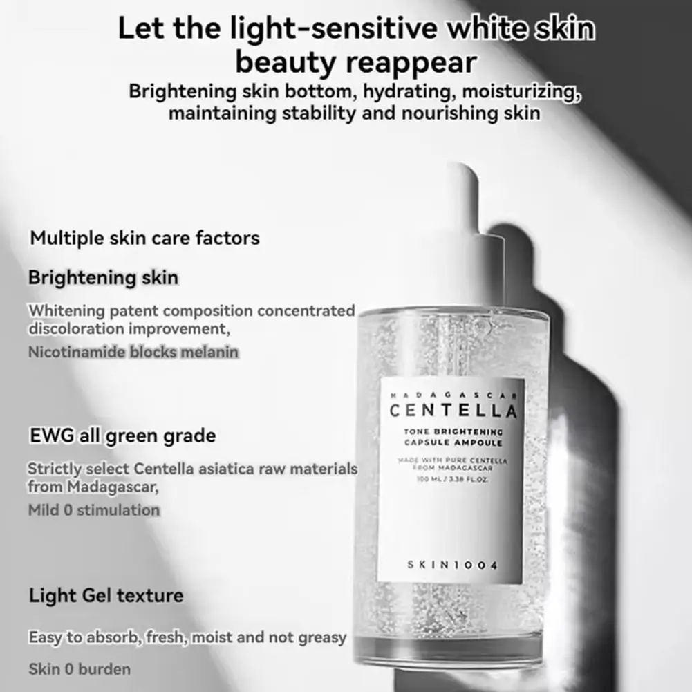 100ml Original Centella Essence High-Quality White Brightening Moisturizing Repairing Facia Skin Barrier Angel Skin Care