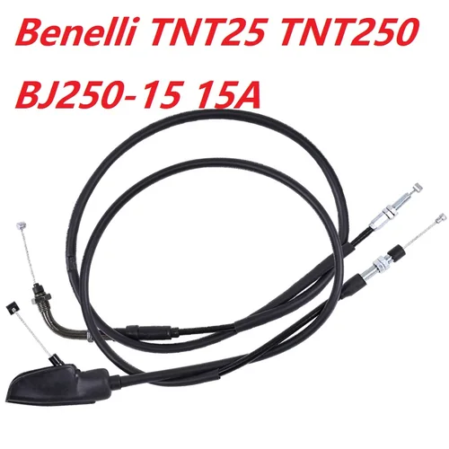 Imagen 1 del producto Cable de embrague de línea de acelerador de motocicleta de 250cc para Benelli BN251 TNT25 TNT250 BJ250-15 15A / BN TNT 25 250 251