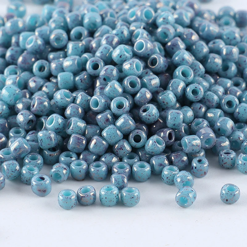 10 g/Röhrchen TOHO 11/0 Glasperlen der Marmorserie, importiert aus Japan. Schmuckzubehör ist für alle Arten von handgefertigten DIY-Produkten geeignet. – Detail 4