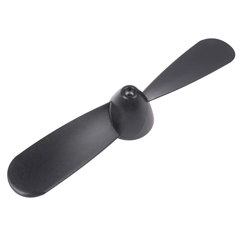 1x High Quality Plastic Watercraft Propeller Blades Black 30*5cm For Motors/Pedals Airscrew Blade Kayak Accessory Replacement