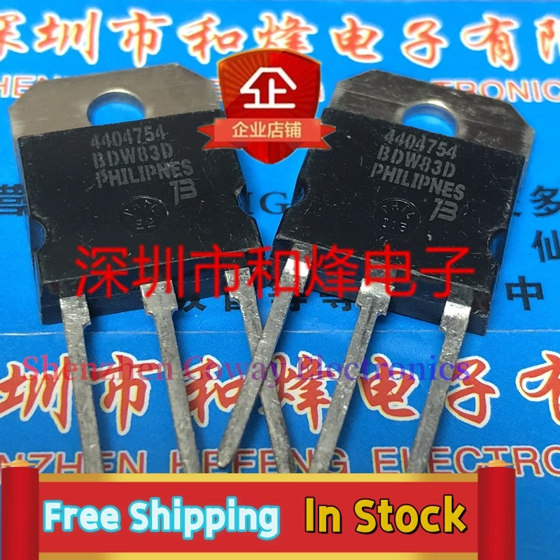 10PCS-30PCS  BDW83D  TO-218 120V 15A      In Stock 