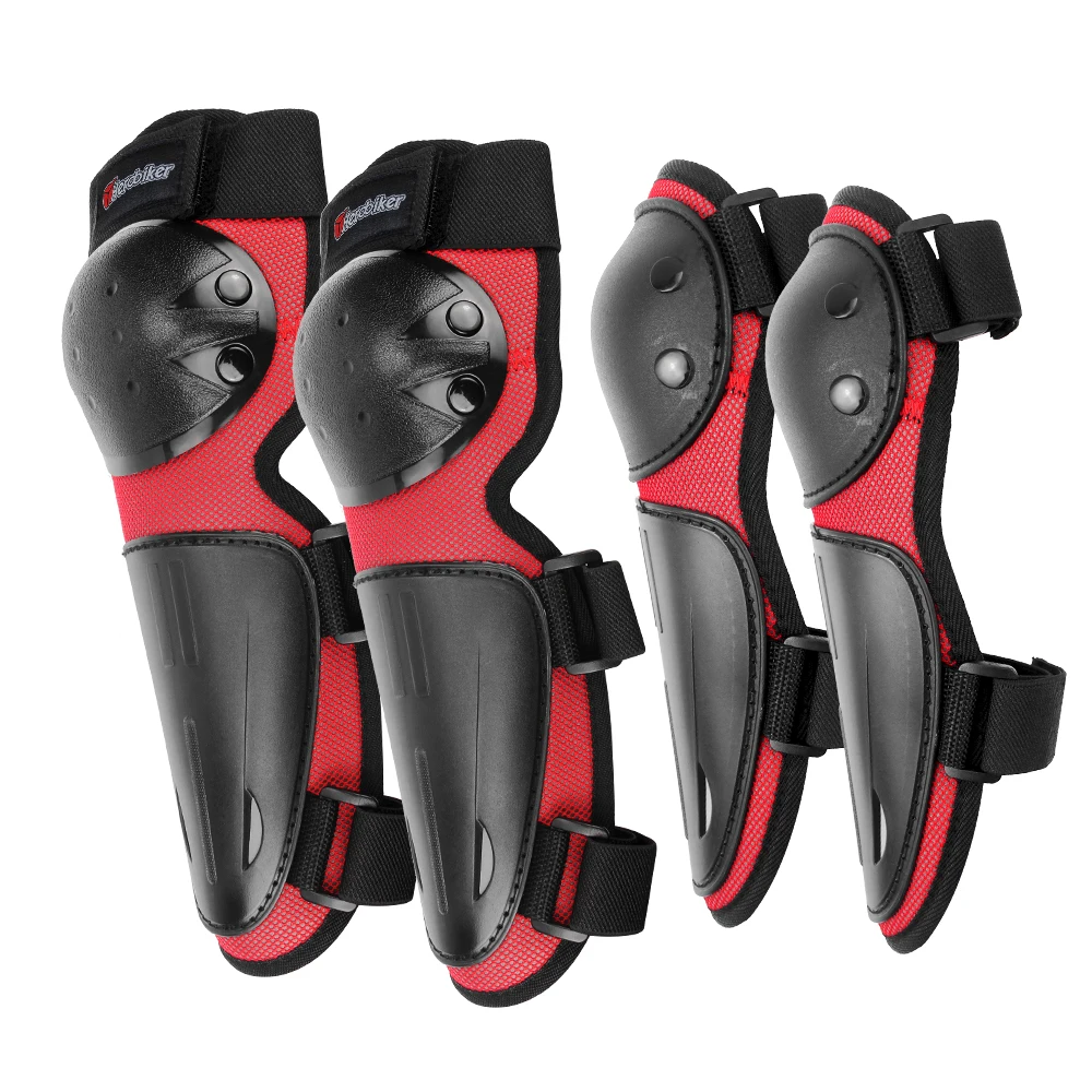 Motorpantser voor kinderen Bescherming Motocross Body Armor Jas Beschermende pantser Rijden Kniebeschermers Moto Full Armor Kinderen
