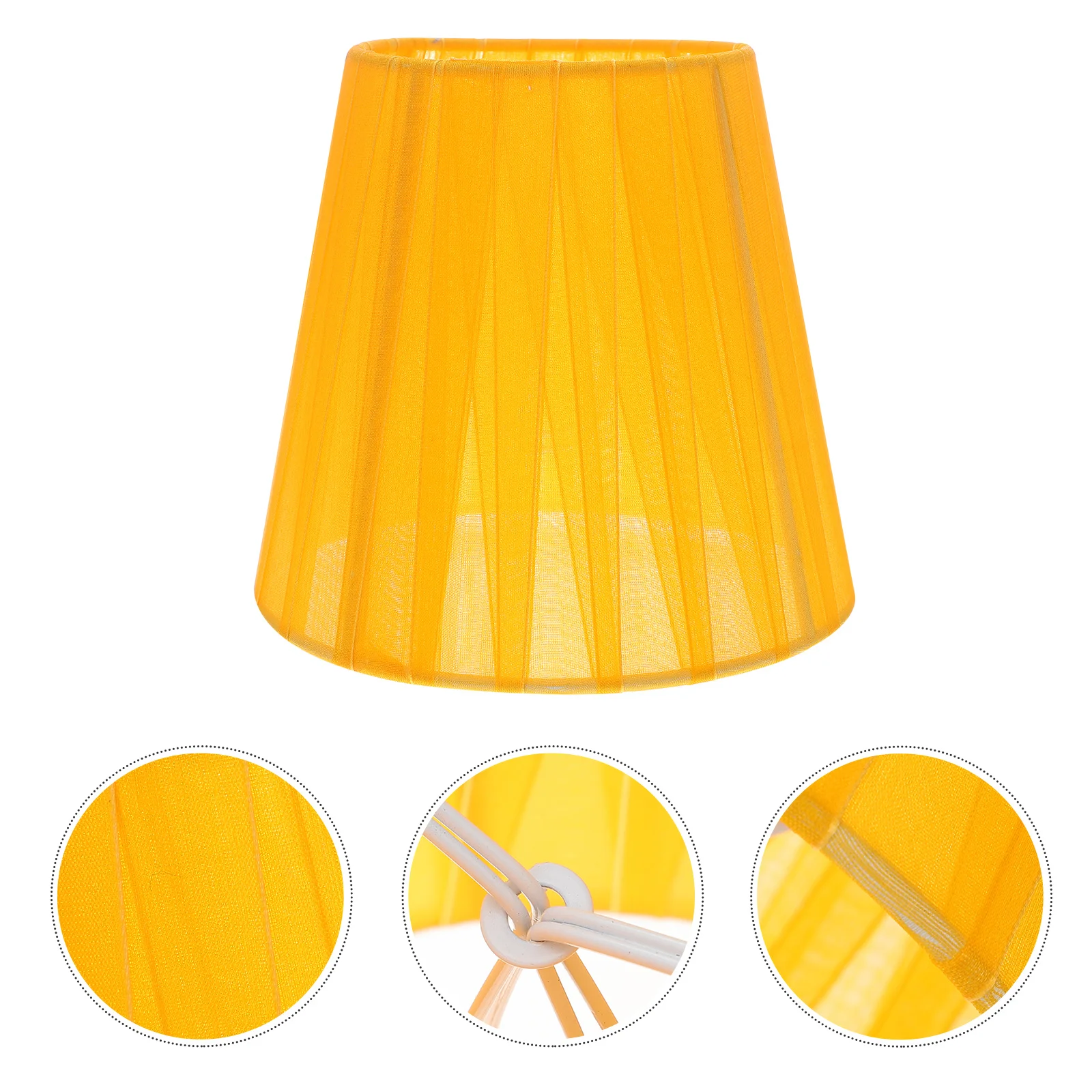 

Translucent Gauze Lamp Shade Barrel Table Lamp Cover For Bedroom Living Room Study Hotel Indoor Lighting Replacement Drum