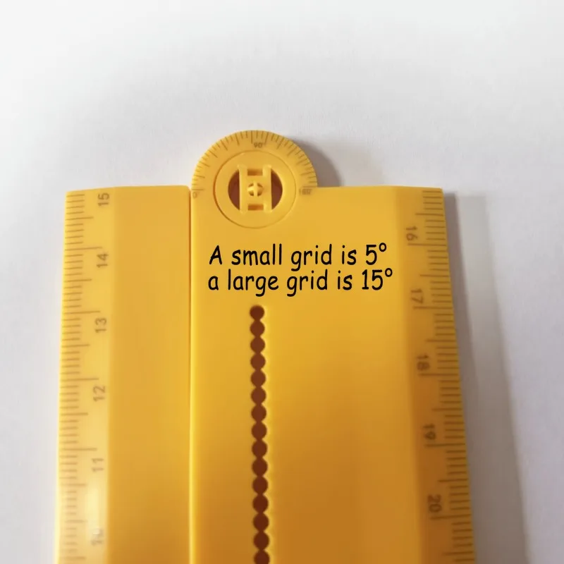 Multifunctional Ruler, Replace Straight Ruler Protractor Compass, Draw Arc Parallel Line, Measure Width Font Size Drafting
