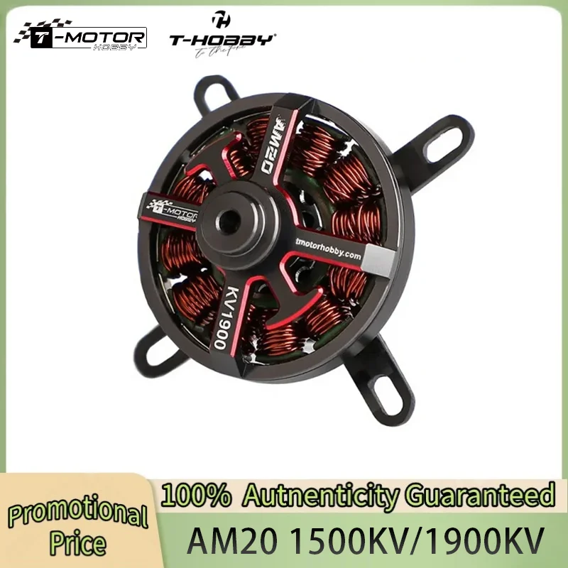 T-HOBBY T-Motor AM20 1500KV/1900KV 1-2s Brushless Motor for RC Rigid Wing Aircraft Drone
