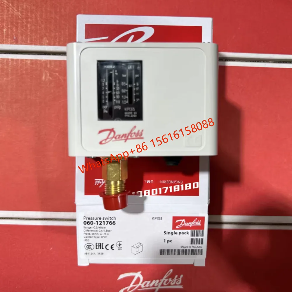 

Новые реле давления Danfoss KPI35 060-121766, KPI35 060-121966, KPI36 060-118966, KPI38 060-508166