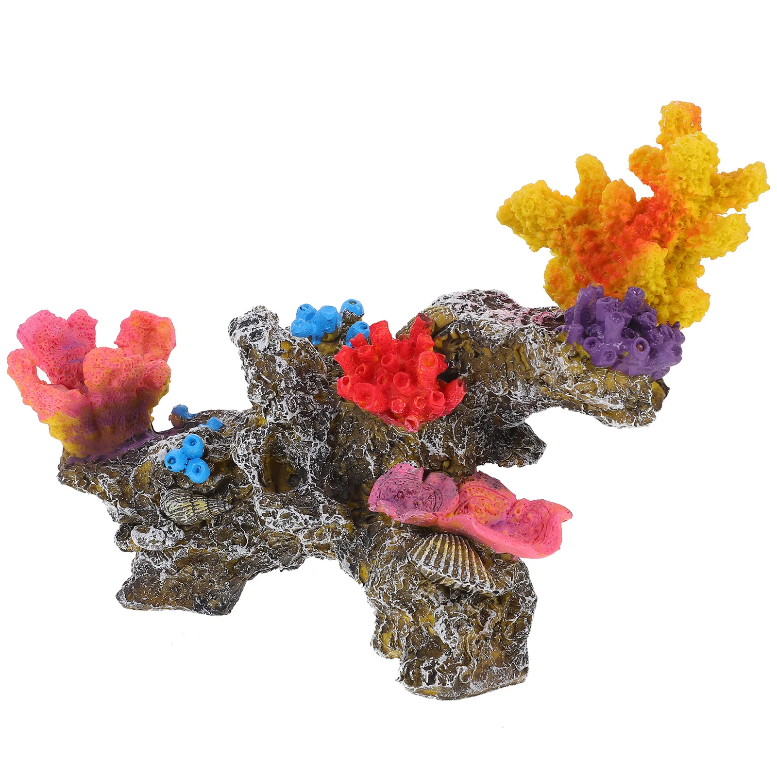 

PVC Aquarium Coral Reef Decor Artificial Fish Tank Landscaping Ornament for Freshwater Marine Tanks Large Coral Decorations