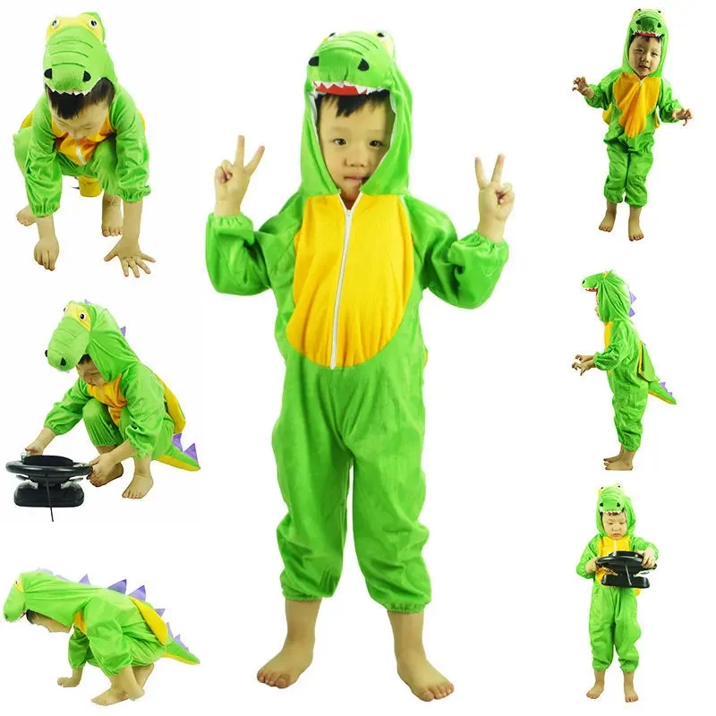 Halloween Children's Stage Costume Plush Costume Cosplay Dinosaur Party Props