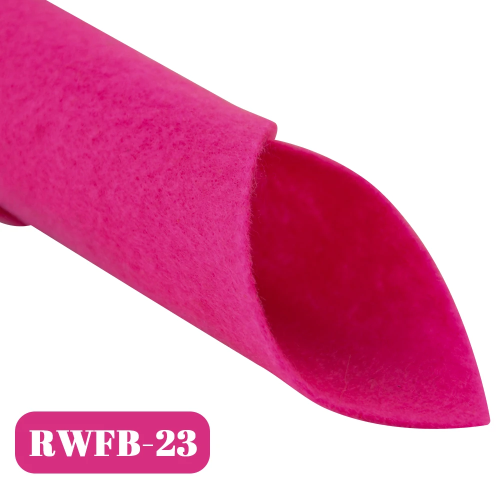 Superweicher Filzstoff 1,4mm Dick 30*30cm/20cm*90cm Vliesstoff für DIY Näharbeiten, Puppenzubehör Material Patchwork – Detail 28