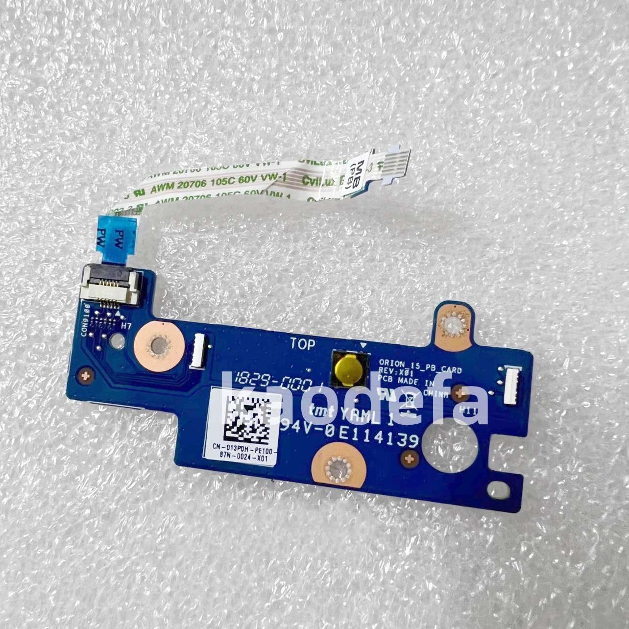 CN-0V05DJ para portátil Dell Alienware M17 M15, placa de interruptor de botón de encendido, CN-0V05DJ 0V05DJ V05DJ, prueba OK 100%