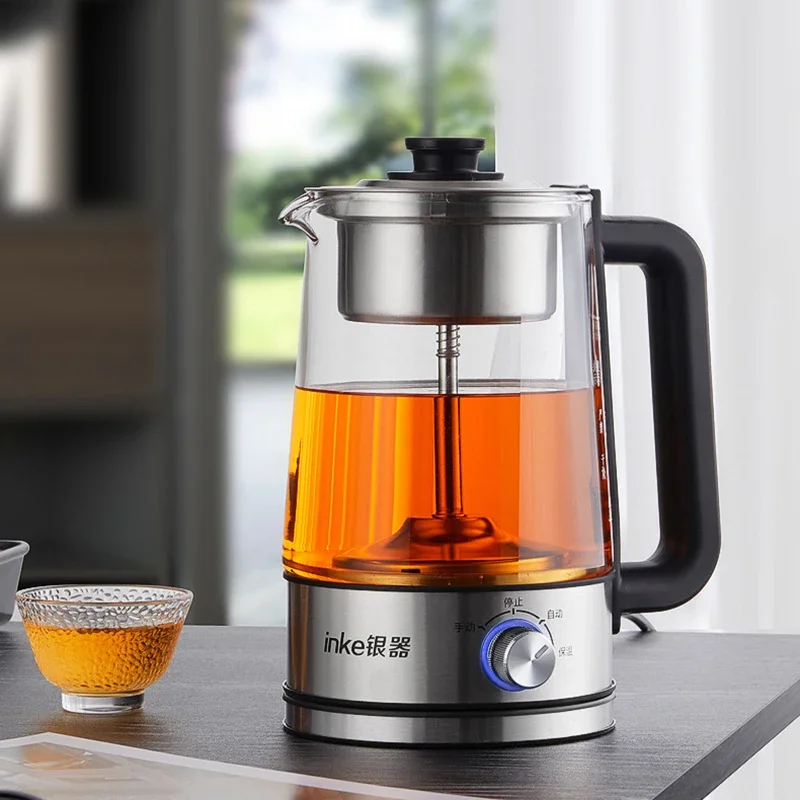 1.3L Electric Kettle Automatic Steam Spray Teapot with Filter Multifunctional Glass Teapots Thermo Pot Home Boil Water Kettle