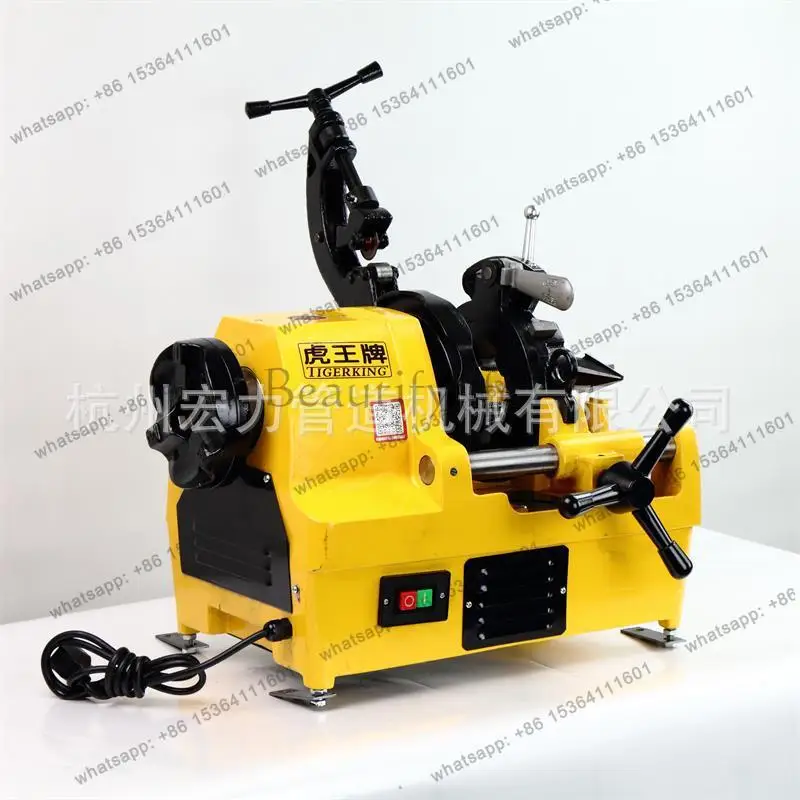 Factory Direct Sales High Speed Electric Pipe Cutting and Threading Machine Gas Pipeline Small Threading Machine SQ40N