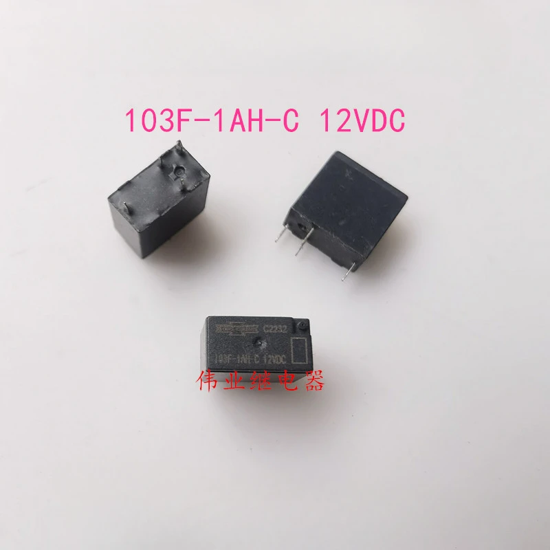 

（Brand-new）1pcs/lot 100% original genuine relay:103F-1AH-C 12VDC Automotive relay 4pins