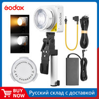 Godox ML100Bi Bi-Color Portable LED Light 120W Onboard & App Control Photography lamp for Video recording, live streaming