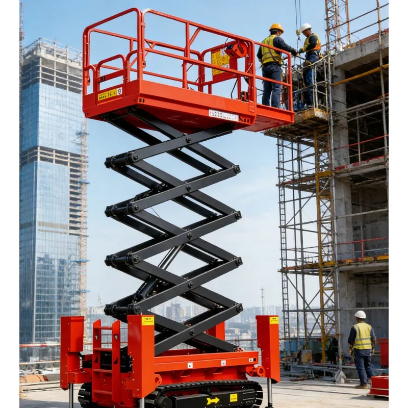 

Hot-selling 8-meter Movable Steel Structure Lifting Platform