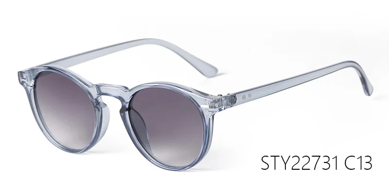Vintage Mode Runde Sonnenbrille für Damen und Herren 2024 Markendesign Retro Nieten Gelbe Blaue Gläser Eckige Sonnenbrillen Unisex – Detail 16