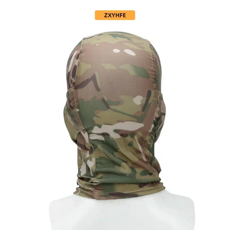 ZXYHFE-mascarillas tácticas de caza, casco protector de seguridad CS, gorra de juego de guerra, malla de acero, Airsoft, Paintball, equipo de tiro