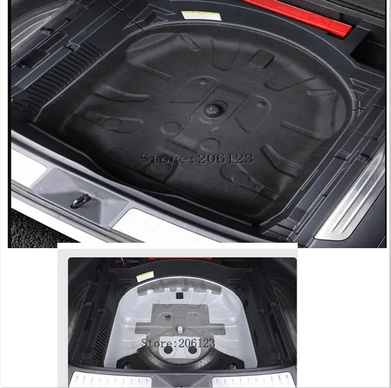 

Trunk tires Car Styling Car Trunk Soundproof Cotton Mat Sticker Protection 2021 2022 2023 for Toyota HARRIER