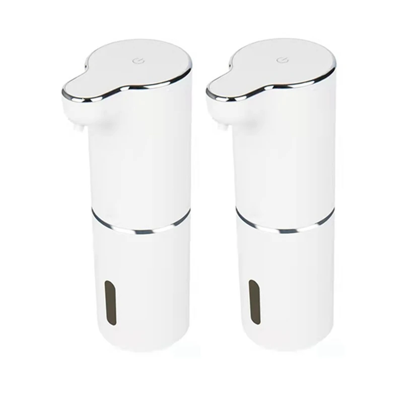 

Promotion! 2Pcs Foam Soap Dispenser Automatic Touchless Sensor USB Smart Foam Machine 300ML Infrared Liquid Soap Dispenser Pump