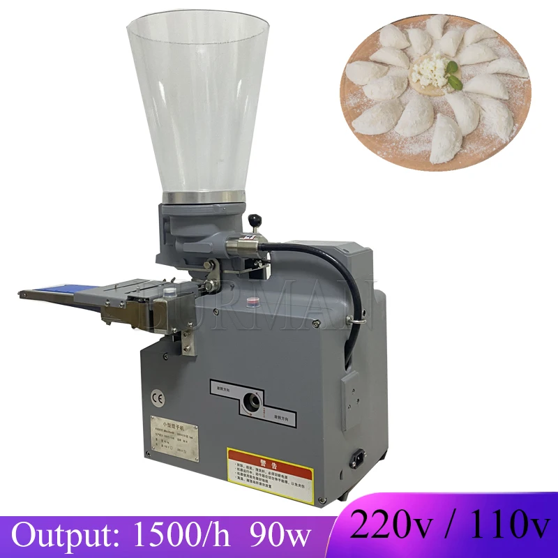 2023 90W 110V 220V Commercial Restaurant Semi-Automatic Dumpling Machine Multifunctional