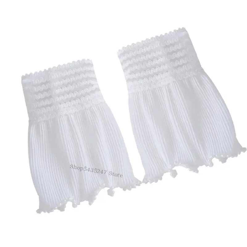 

Элегантные плиссированные крышки рука