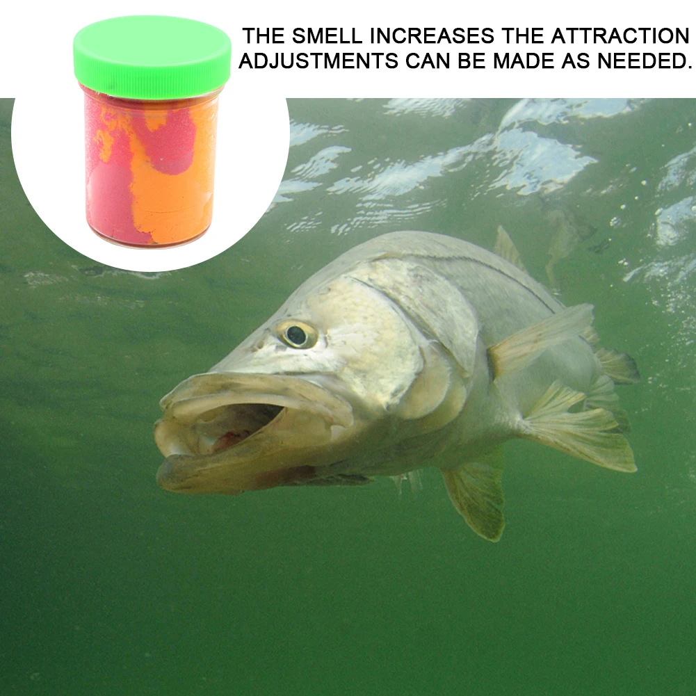 Comprehensive Fishing Bait Carp Grass Carp Crucian Efficient Attraction Stir Powdery Lure Fishing Attractant Fishing Powder Bait