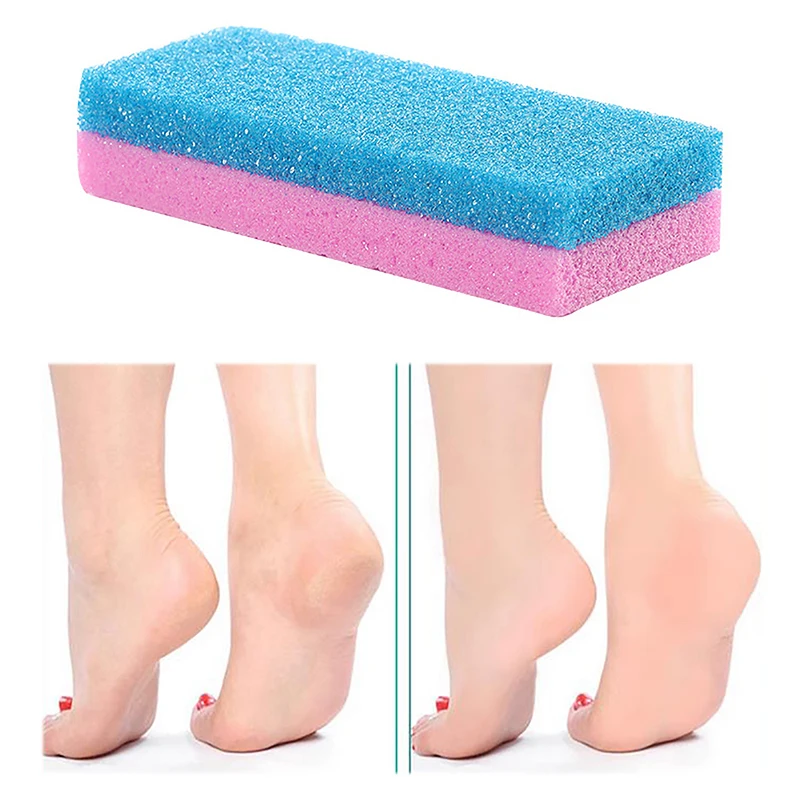 1pcs Reusable Foot Pumice Sponge Stone Foot File Callus Exfoliate Skin Hard Remover Scrubber Exfoliating Scrub Pedicure Tool