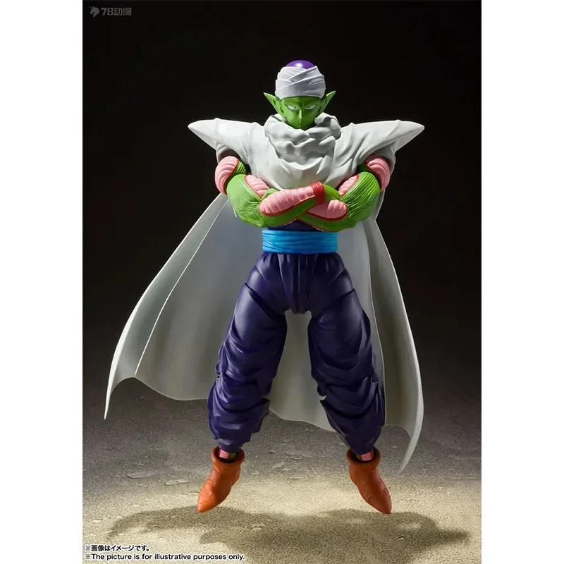 Original Genuine S.H.Figuarts SHF DRAGON BALL SUPER Super Hero Piccolo Bandai Anime Model Toys Action Figure Gifts Collectible