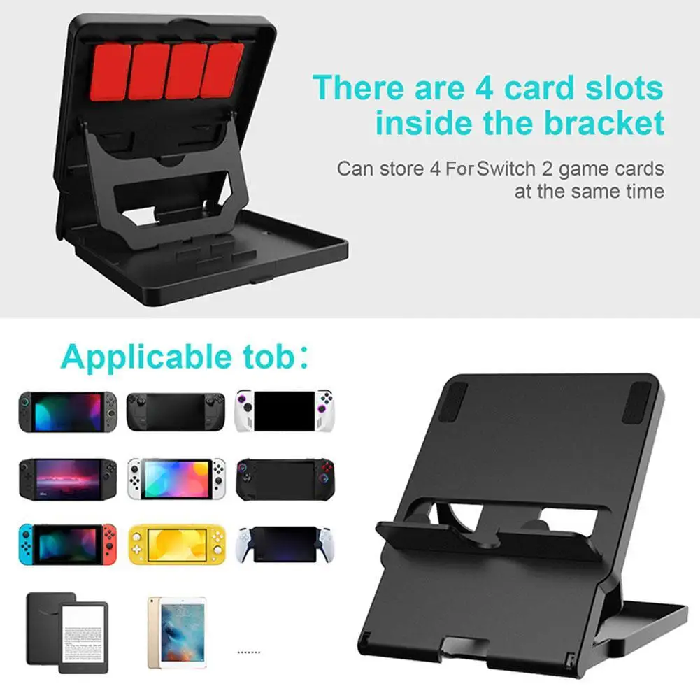 Stand For Nintendo 2, Adjustable Portable Foldable Playstand, Non-Slip Non-Shake Bracket, Desk Stand for SWITCH 2