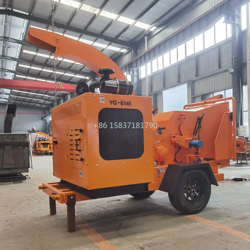 

Australia Customized Wood Chipper OEM 15hp Engine Tree Shredder Log Wood Crushe Mulcher Chipper Branch Wood Chipper Shredder