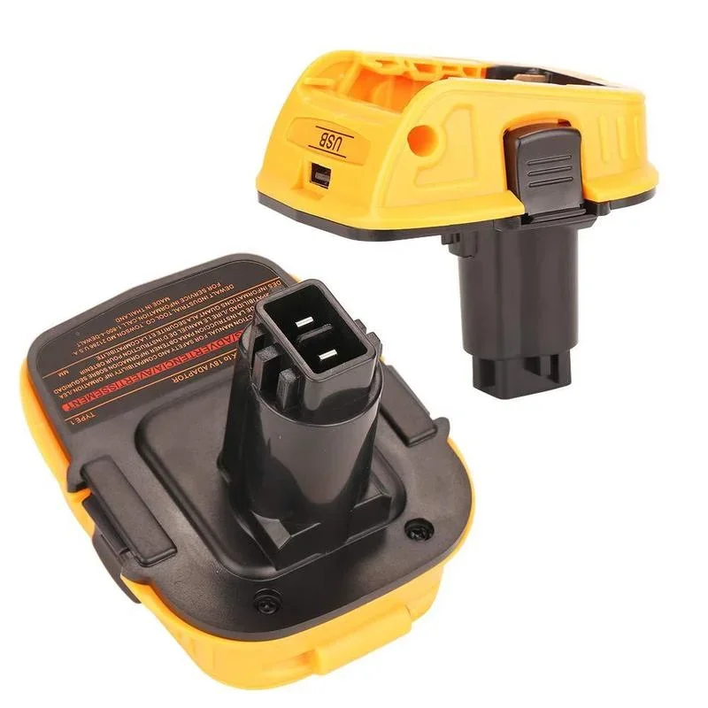Zwincky อะแดปเตอร์แปลง DCA1820เครื่องมือ18V 20V แบตเตอรี่โทรศัพท์ลิเธียมสูงสุดฟังก์ชั่นแบตสำรองตัวแปลงแบตเตอรี่ที่เข้ากันได้