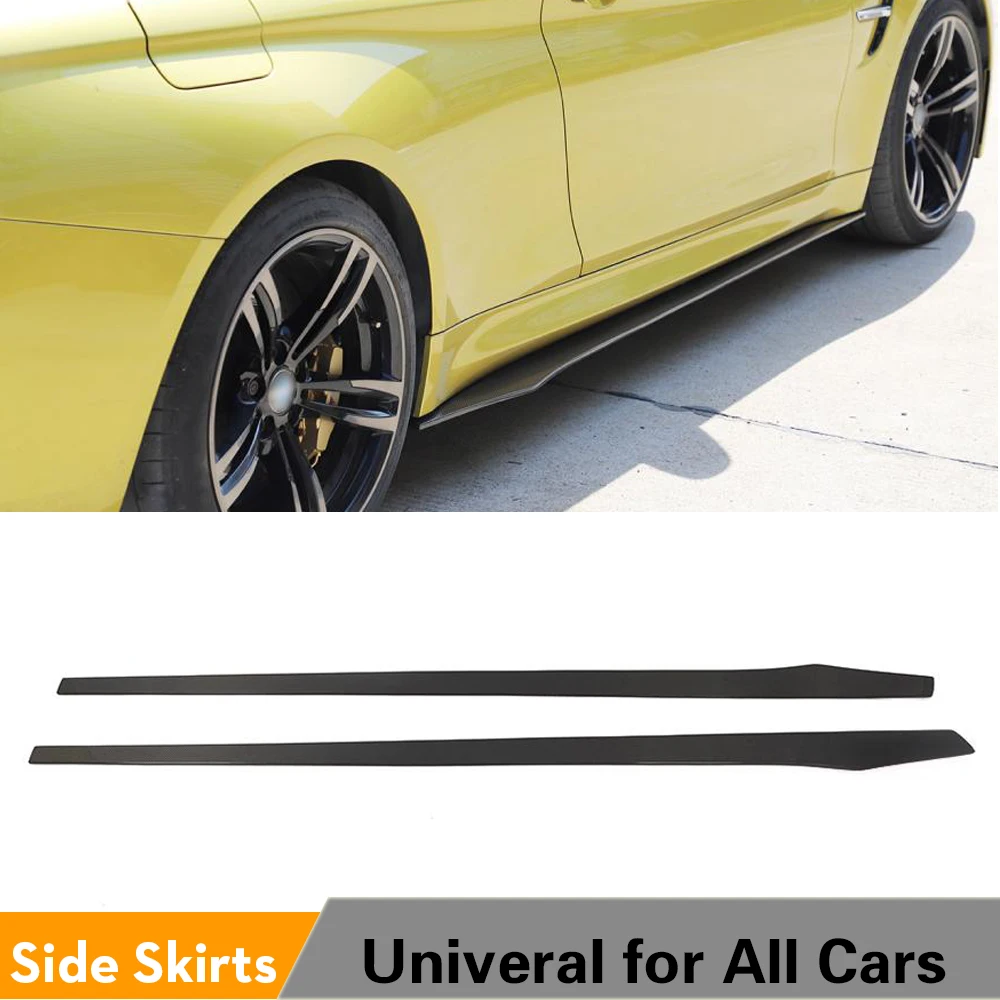 

Carbon Fiber / FRP Universal Side Skirts for BMW F82 M3 F12 M6 for Benz W204 for Toyota Honda Subaru Impreza All Sedan Car