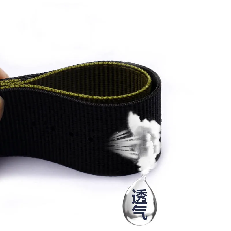 النايلون حزام (استيك) ساعة ل كاسيو G-Shock تعديل كبير الطين الملك GWG-1000-1A/A3/1A1 GB/GG 24 مللي متر مقاوم للماء تنفس النايلون شريط للرسغ