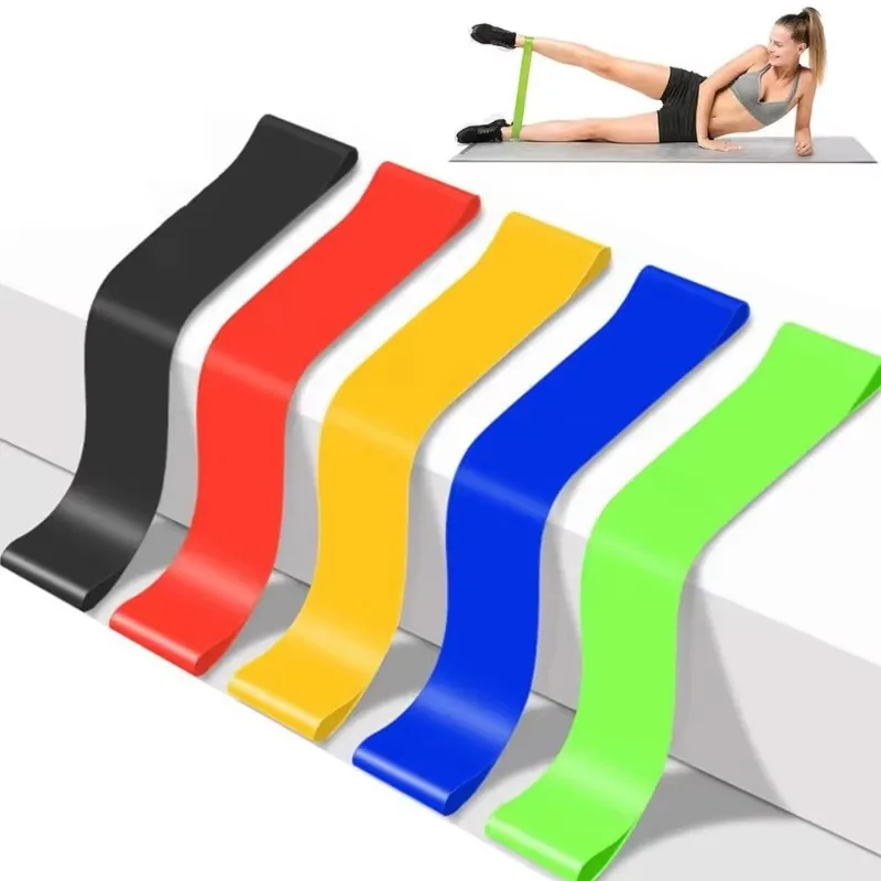 1/3/5Pcs Sport Resistance Band Gym Fitness Rubber Elastic Bands Home Bodybuilding Exercise Yoga Training Workout Equipment