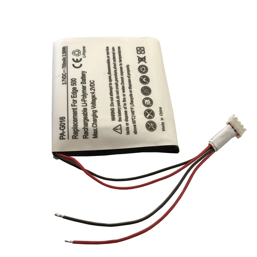 New 700mAh Battery for Garmin Edge 820 Edge 520 200 205 500 Edge 520 plus 361-00043-00 GPS GPS 010-01626-02 361-00043-01