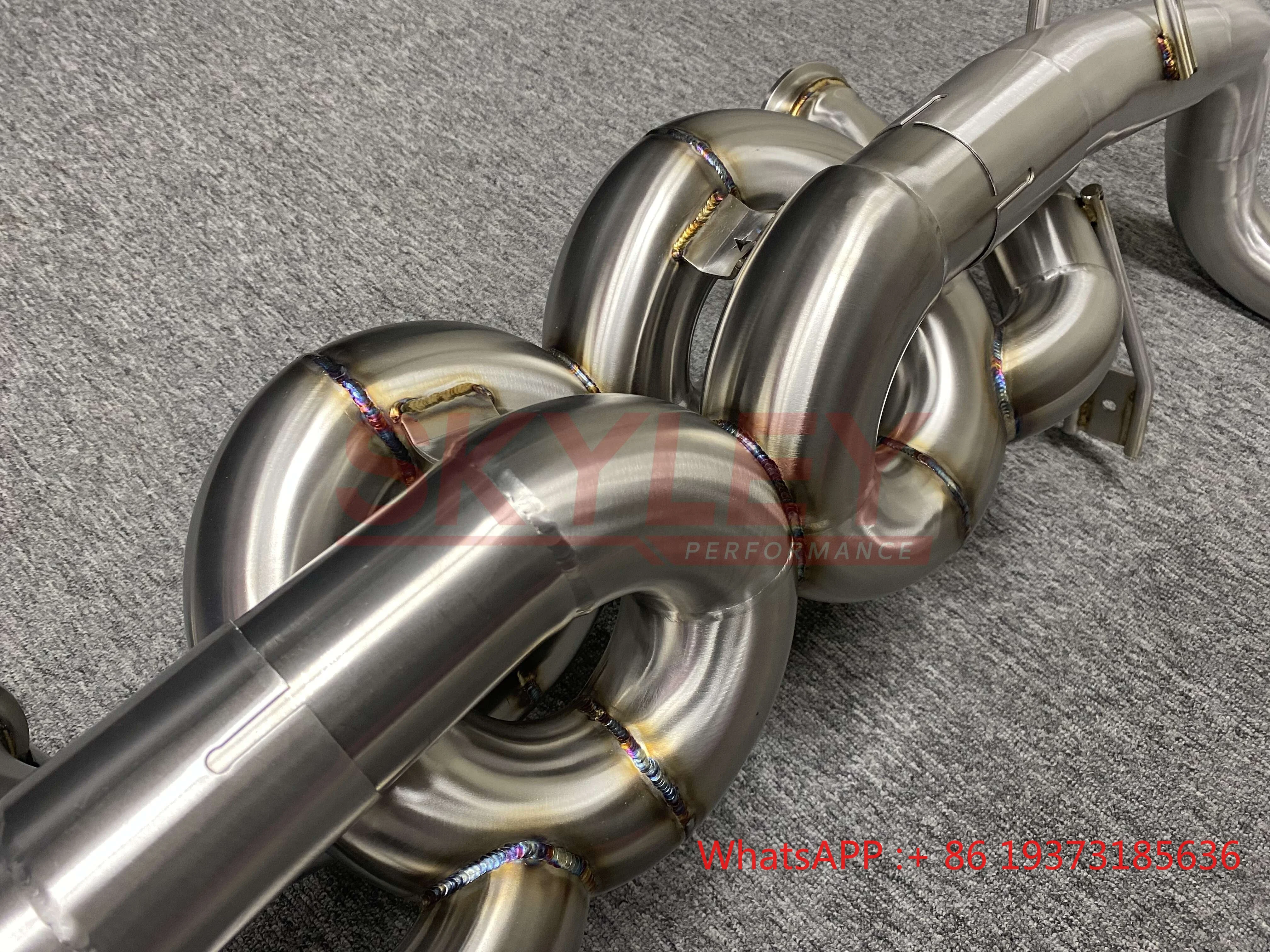 Hochleistungs-Racing-Catback-Auspuff für Audi R8 V10 Gen 2, Sport-Auspuffanlage True F1